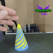 Cone Fidget Spiral Spinner